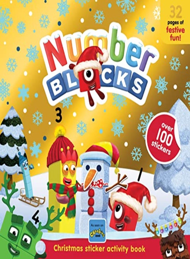 Numberblocks Chri stmas Sticker Activity Book