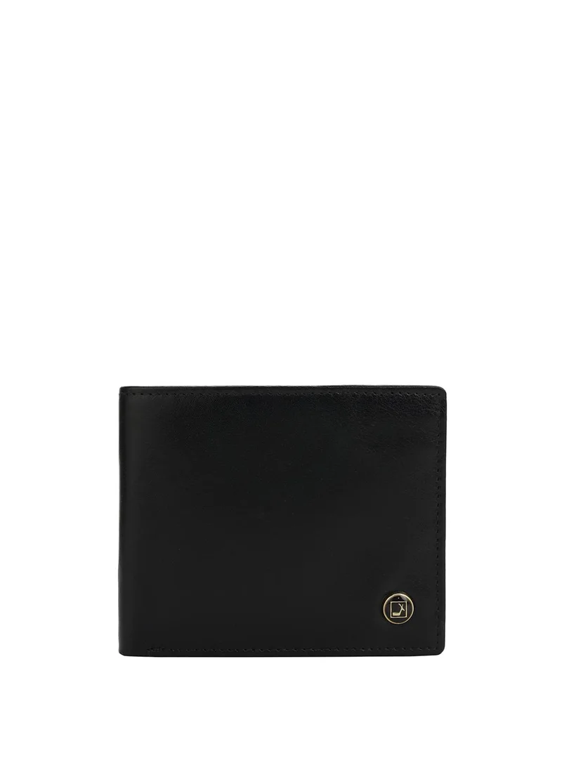 Genuine Leather Black Mens Wallet