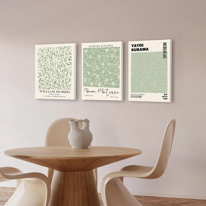 KBKBART Sage Green Matisse Wall Art Set - Image 3