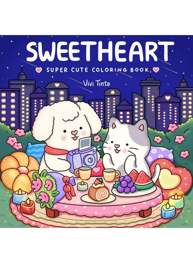 Bluejw Little Spooky New Cartoon Drawing Book Cute Funny Coloring Book Monster Series - Image 1