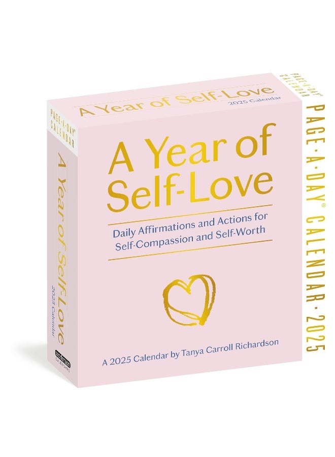 Year of Self-Love Page-A-Day® Calendar 2025: Daily Affirmations and Actions for Self-Compassion and Self-Worth - Image 1