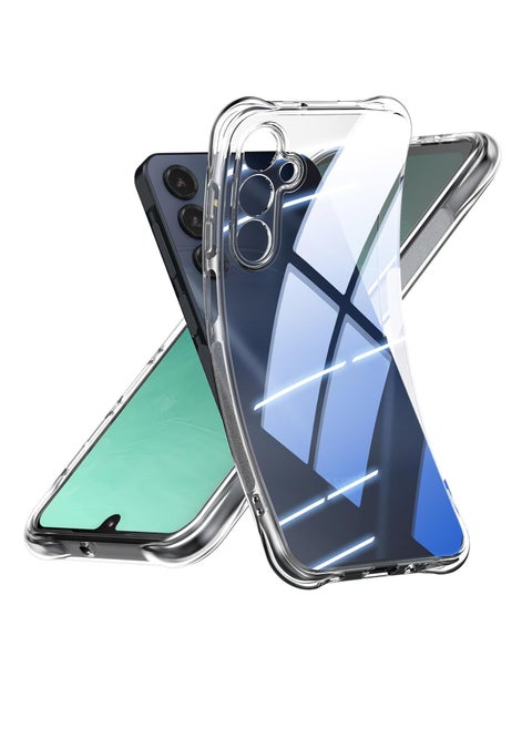 Samsung Galaxy A16 5G Case, Mobile Phone Case for Samsung Galaxy A16 5G Protective Case Ultra Thin with Drop-Proof Corner Cases Silicone TPU Case Clear Transparent