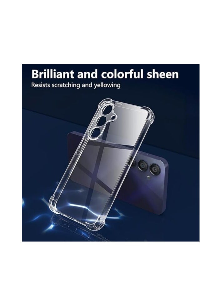 Samsung Galaxy A16 5G Case, Mobile Phone Case for Samsung Galaxy A16 5G Protective Case Ultra Thin with Drop-Proof Corner Cases Silicone TPU Case Clear Transparent