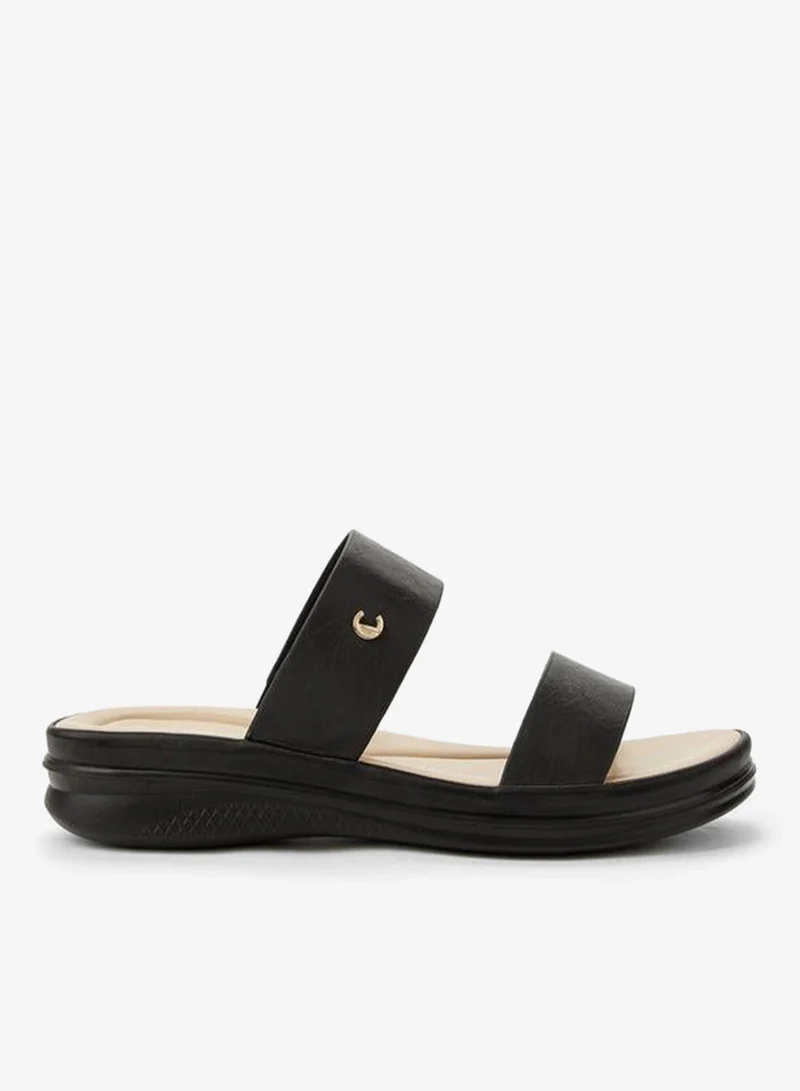 لو كونفورت Women Textured Slide Sandals