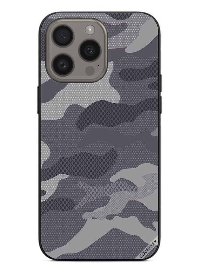 Covernex Protective Case Cover For Apple iPhone 15 Pro Max Camouflage Pattern - Image 1