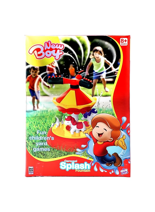 New Boy Carousel Splash Fountain - Image 5