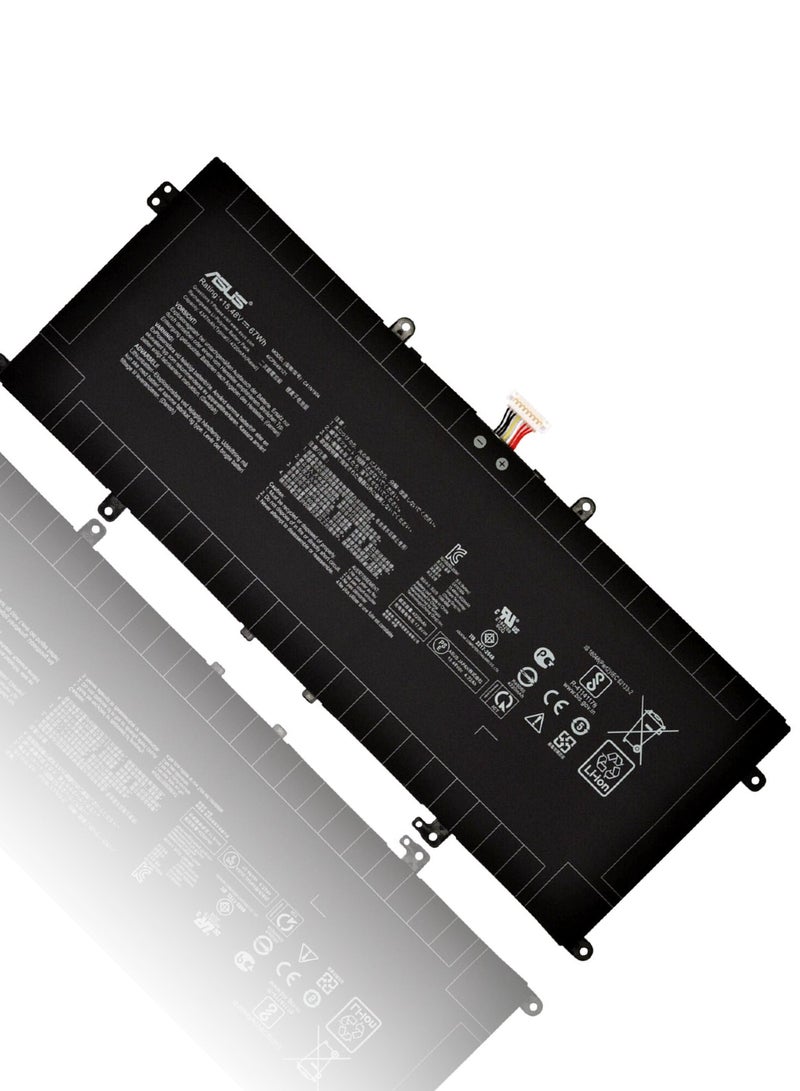COMPATIBLE C41N1904 BATTERY FOR ASUS ZENBOOK 13 14 SERIES UX325EA X435EA 4 Cell Laptop Battery  - Image 2