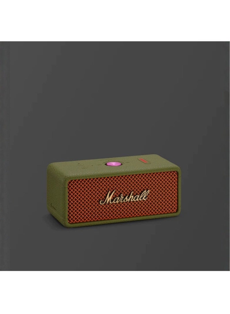 MARSHALL EMBERTON III Marshall Limited Edition Outdoor Bluetooth Speaker Small Subwoofer Speaker High Sound Quality - Green - Image 2