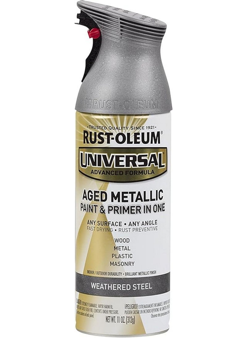 رست أوليوم طلاء رش معدني عالمي لجميع الأسطح 312 G للفولاذ المقاوم للعوامل الجوية - Image 1
