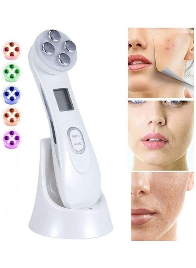 Captaintech Facial Radio Frequency Massager White 5 × 15 × 8.5cm  - Image 2