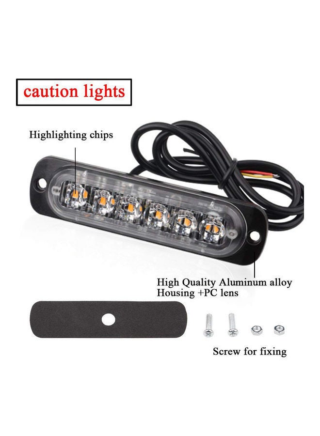 NIBEMINENT 4-Piece Emergency Warning Lights For Vehicles Trucks Set - Image 4