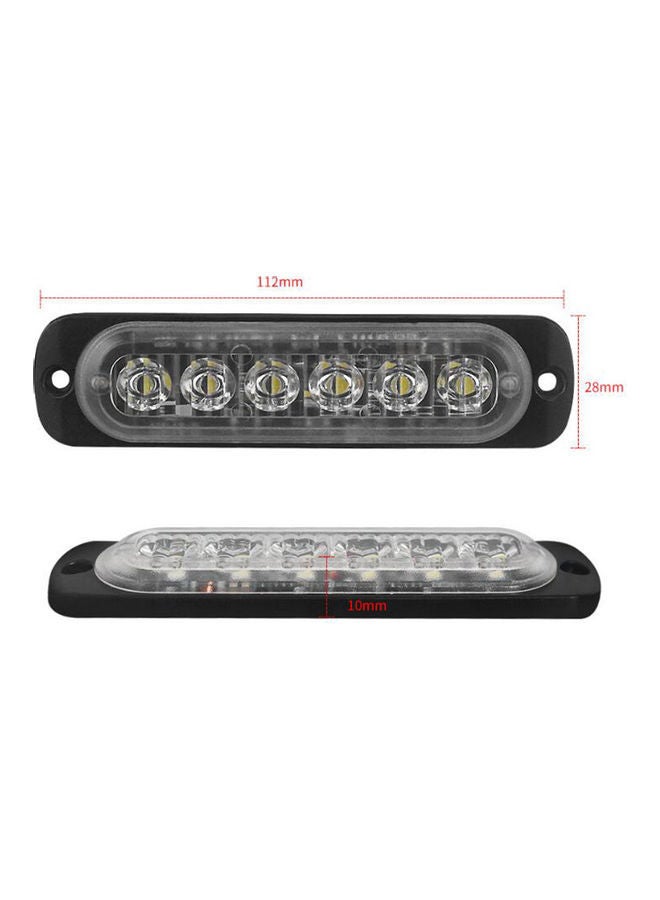 NIBEMINENT 4-Piece Emergency Warning Lights For Vehicles Trucks Set - Image 3