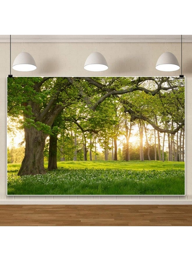 لويفوا خلفية ربيعية مقاس 10×7 أقدام، أشجار غابات ريفية، خلفيات للتصوير الفوتوغرافي، أزهار متفتحة، مروج خضراء، طبيعة، خلفية فينيل، صور للأطفال والكبار، صور شخصية للسفر في الهواء الطلق، دعائم الاستوديو - Image 5