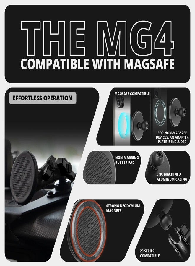 Tackform Link Vent Mount Magnetic Phone Holder - Compatible with MagSafe, 2020-2025 Ford Transit (Excluding Connect) | Not for Use with Factory 12" Screen | All Metal | Professional Grade, Heavy-Duty - Image 5