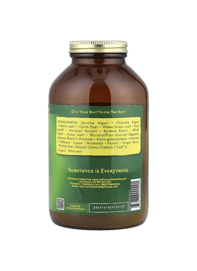 HEALTHFORCE SUPERFOODS HealthForce Superfoods, Green Mush™, For Your Animal Companion, 10 oz (284 g)  - Image 2