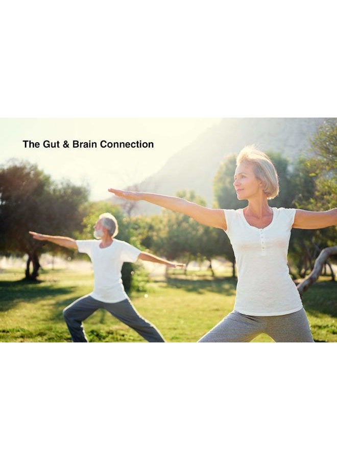 DrFormulas مكمل بروبيوتيك لتعزيز المزاج مع فيتامينات ب المركب للضغط للأطفال والنساء والرجال | مكمل نيكسا بايوتيك مع كبسولات أشواغاندا، نبتة سانت جون، غابا، مغنيسيوم للهدوء، 60 حبة - Image 5