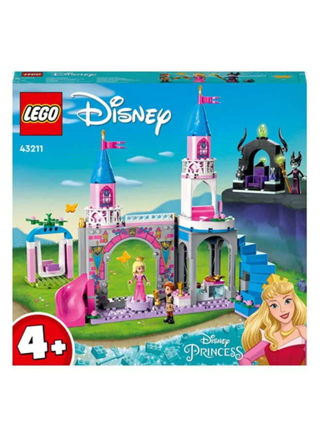 ليغو | Disney Aurora’s Castle 43211 Building Toy Set; Imaginative Playset to Inspire Fun Princess Role Play; A Detailed Sleeping Beauty Set for Endless Play that Makes a Gift for Kids Aged 4 and over (187 Pieces)
