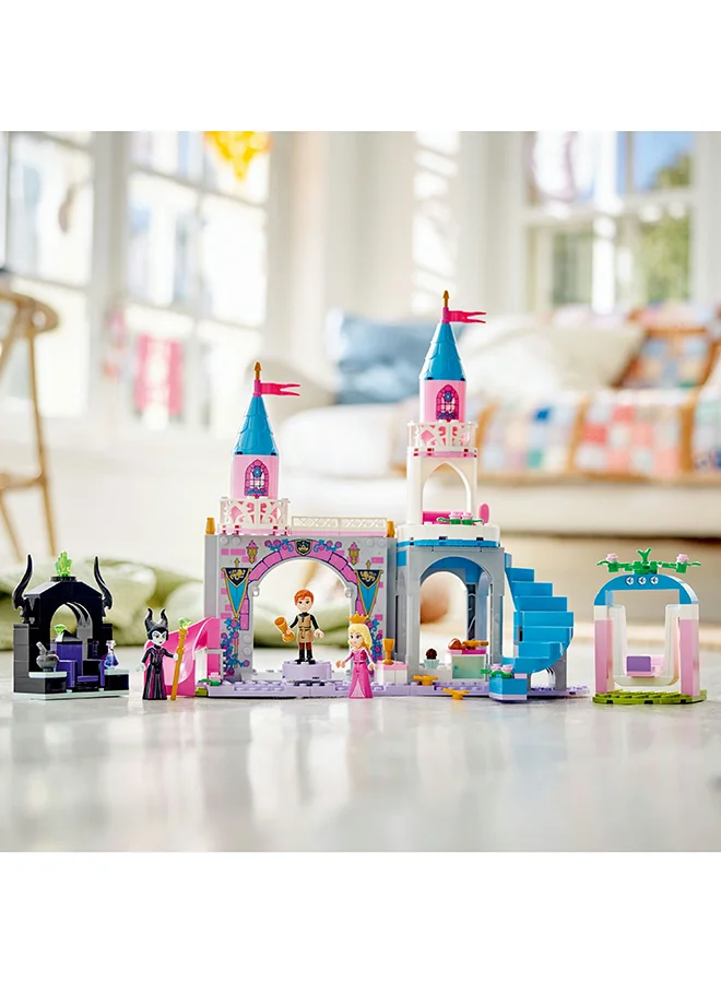 ليغو | Disney Aurora’s Castle 43211 Building Toy Set; Imaginative Playset to Inspire Fun Princess Role Play; A Detailed Sleeping Beauty Set for Endless Play that Makes a Gift for Kids Aged 4 and over (187 Pieces)