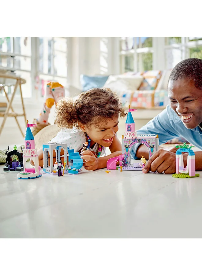 ليغو | Disney Aurora’s Castle 43211 Building Toy Set; Imaginative Playset to Inspire Fun Princess Role Play; A Detailed Sleeping Beauty Set for Endless Play that Makes a Gift for Kids Aged 4 and over (187 Pieces)