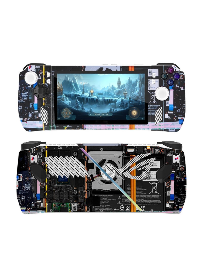 Captaintech Protective Skin Decal Fit for ROG Ally, Custom Stickers Vinyl Wraps Fit for ROG Ally Gaming Handheld, 2023 New Game Console Sticker Skin - Image 1