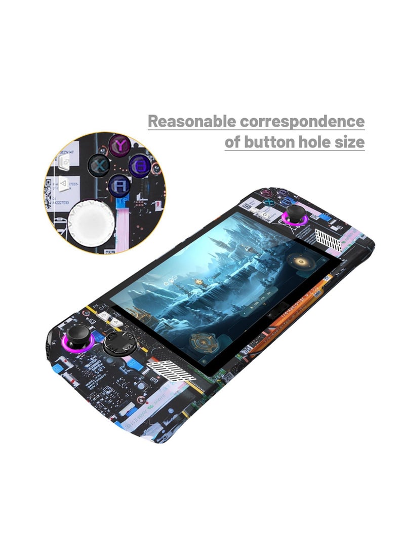 Captaintech Protective Skin Decal Fit for ROG Ally, Custom Stickers Vinyl Wraps Fit for ROG Ally Gaming Handheld, 2023 New Game Console Sticker Skin - Image 5