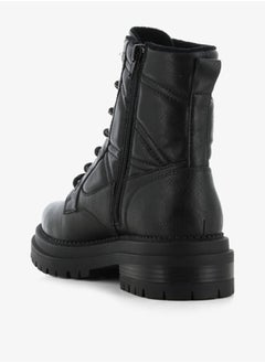 SJ Women's Textured High Shaft Boots with Zip Closure  - Image 4