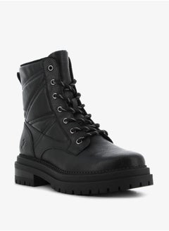 SJ Women's Textured High Shaft Boots with Zip Closure  - Image 2