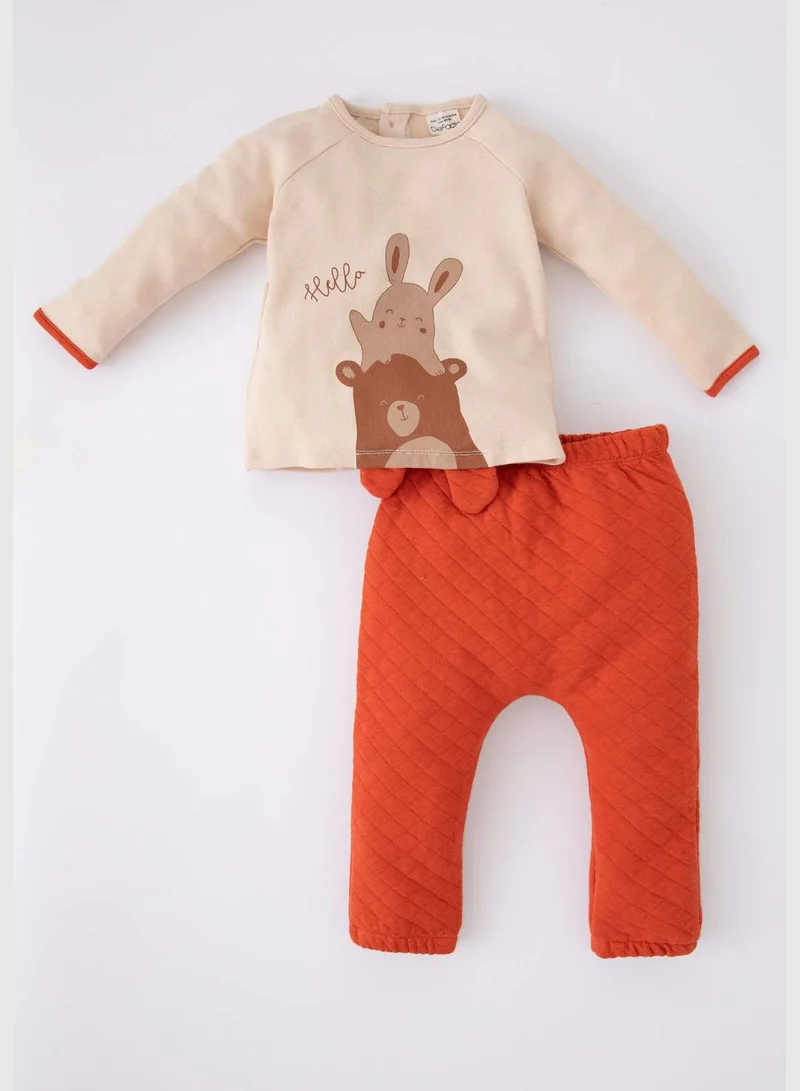 DeFacto 2 Pack BabyBoy Bike Neck Long Sleeve Knitted Set
