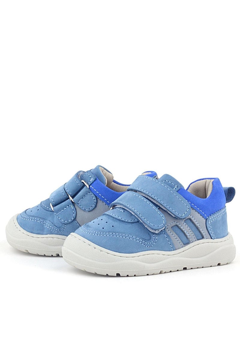 Rakerplus Raker Plus Shaggy Genuine Leather Kids' Sneakers in Blue - Image 4