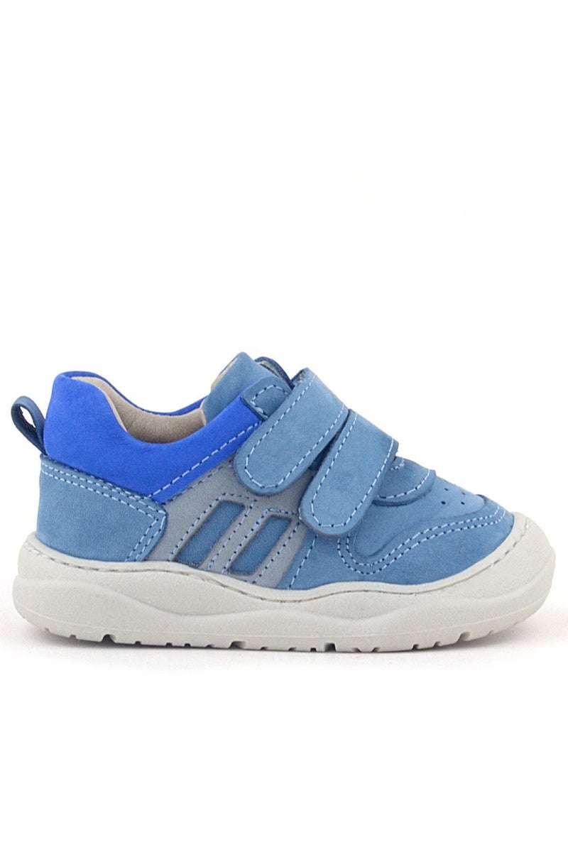 Rakerplus Raker Plus Shaggy Genuine Leather Kids' Sneakers in Blue - Image 2