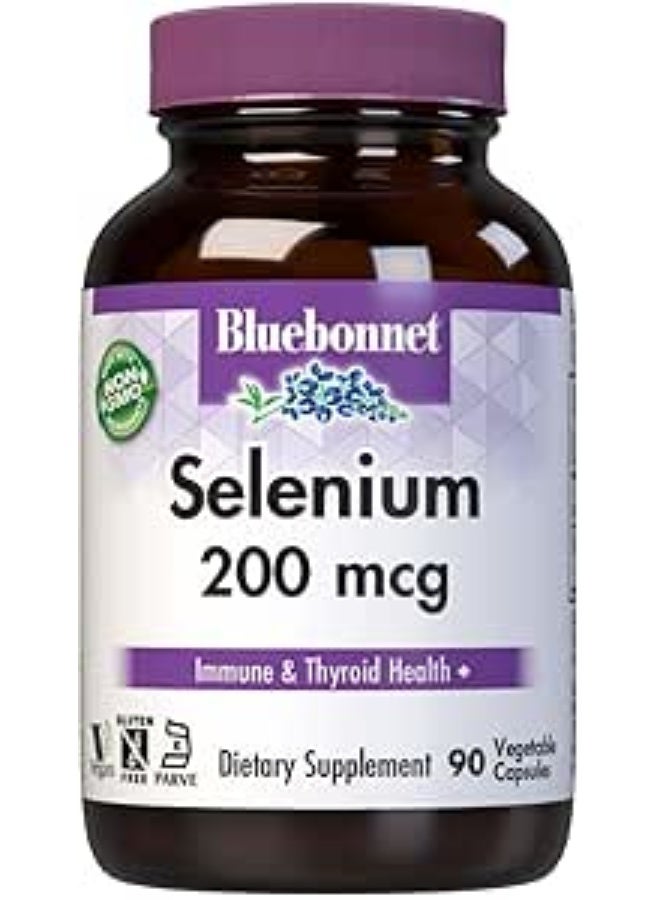 Blue Bonnet بي بي سيلينيوم 200 ميكروغرام 90 كبسولة #736 - Image 1