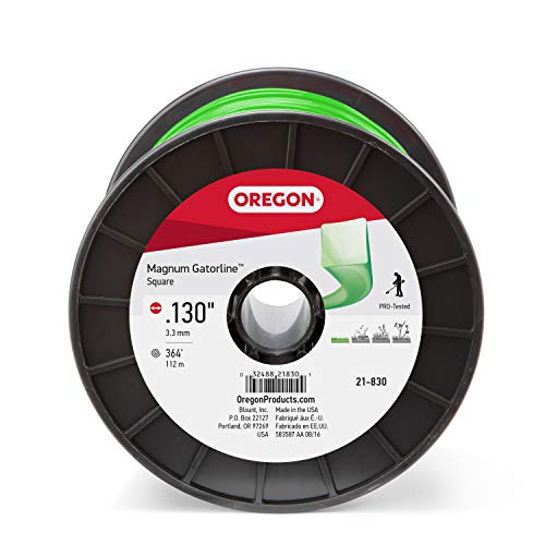 Oregon 21-830 Gatorline Square String Trimmer Line .130-Inch Diameter 3-Pound Spool - Image 1
