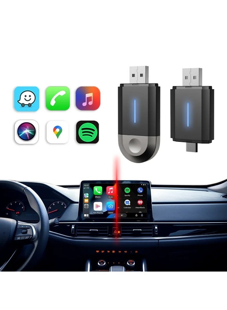 AROAQ Phoebus Link Wireless Car Adapter for Apple and Android Auto Smart CarPlay Connection Device - Image 3