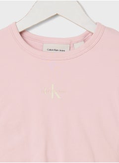 Calvin Klein Jeans Youth Logo T-Shirt & Skirt  - Image 3