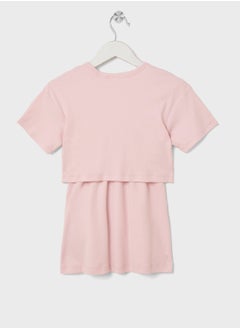 Calvin Klein Jeans Youth Logo T-Shirt & Skirt  - Image 2