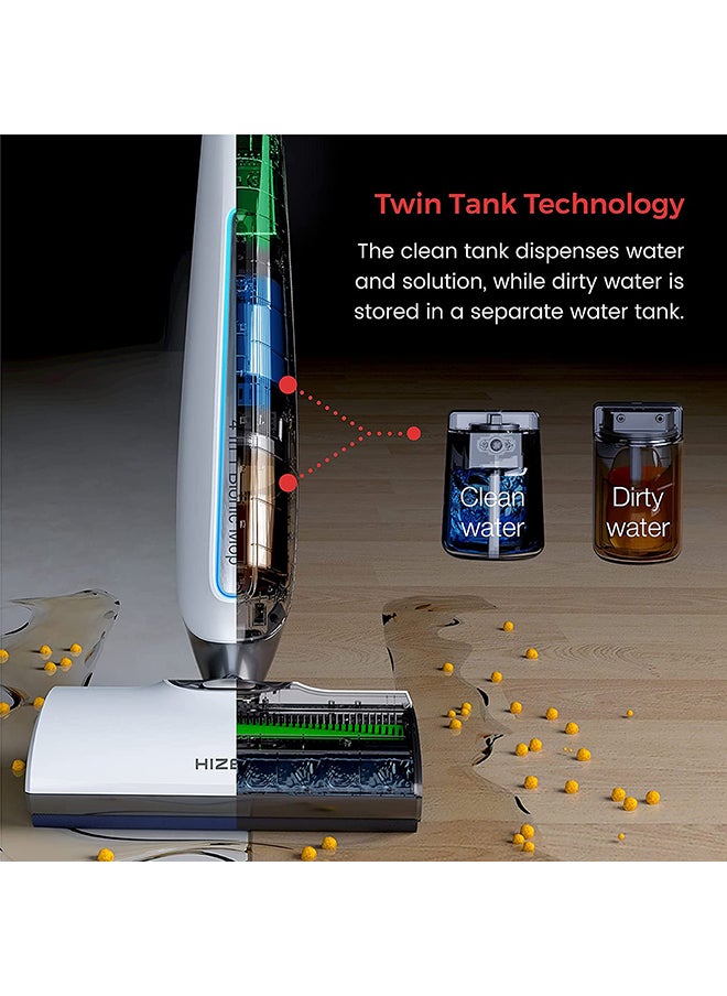 HIZERO - HIZERO F803 UltimateClean Bionic Hard Floors Cleaner,Electric Mop,Floor Washer,Cordless Wet Dry Sweeper for Multi-Surface Cleaning with Smart Control - Image 1