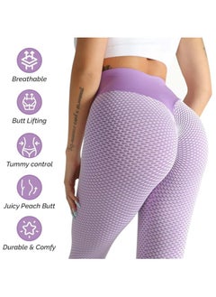 High Waist Push Up Sport Fitness Leggings for Women | Purple Activewear Leggings for Yoga, Gym, Workout & Jogging | Stylish & Supportive Activewear - pzsku/Z6E22608E1EE626F61CF9Z/45/_/1736164525/4bc72fa8-dcb8-4337-9260-8bc86cabb836