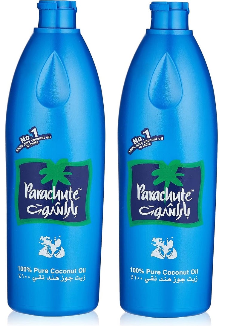 باراشوت قطعتين من  100% زيت جوز الهند النقي 450 مل - Image 1