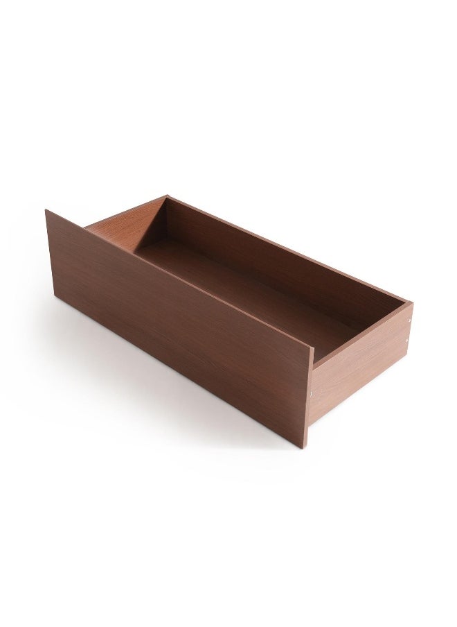 Pan Home Spring Collection Bed Storage Box Set Of 2 For 90 Cm And 140 Cm Bed - Wenge  - Image 1