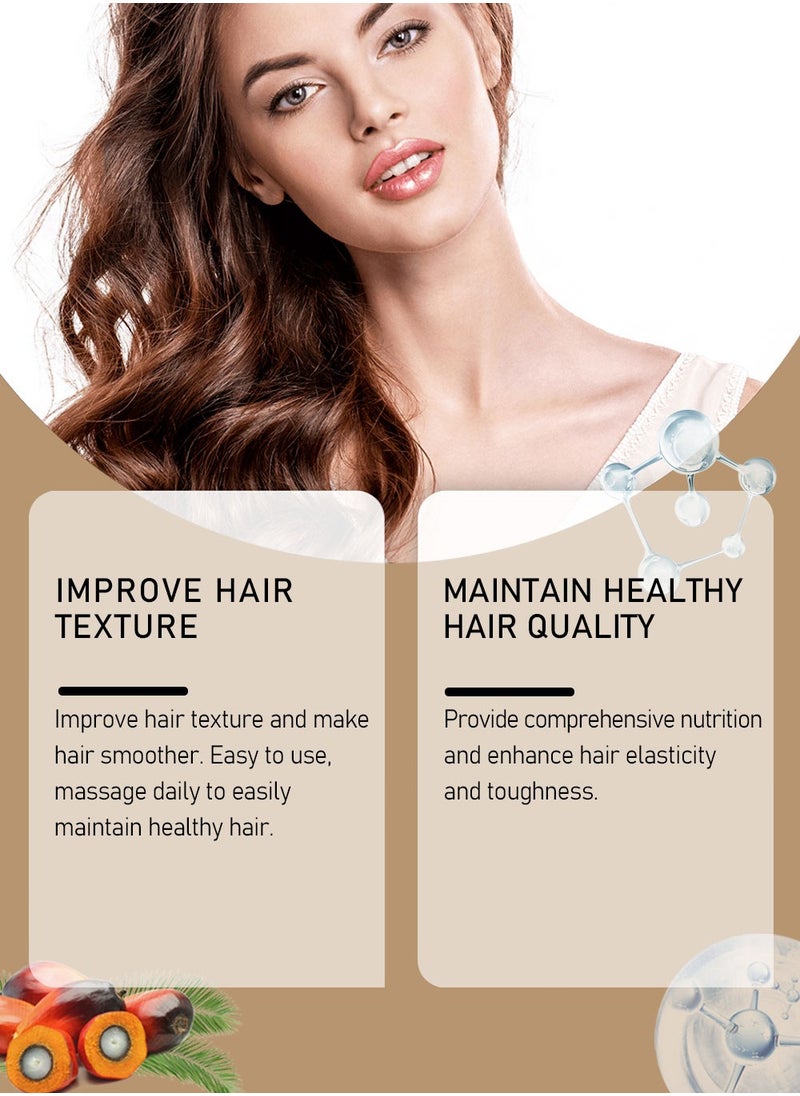 HOEGOA - Batana Oil Cream for Hair Growth - Natural Orangic Batana Oil for Preventing Hair Loss,Restoring Damaged Hair and Moisturizing Hair.4.23OZ - Image 1