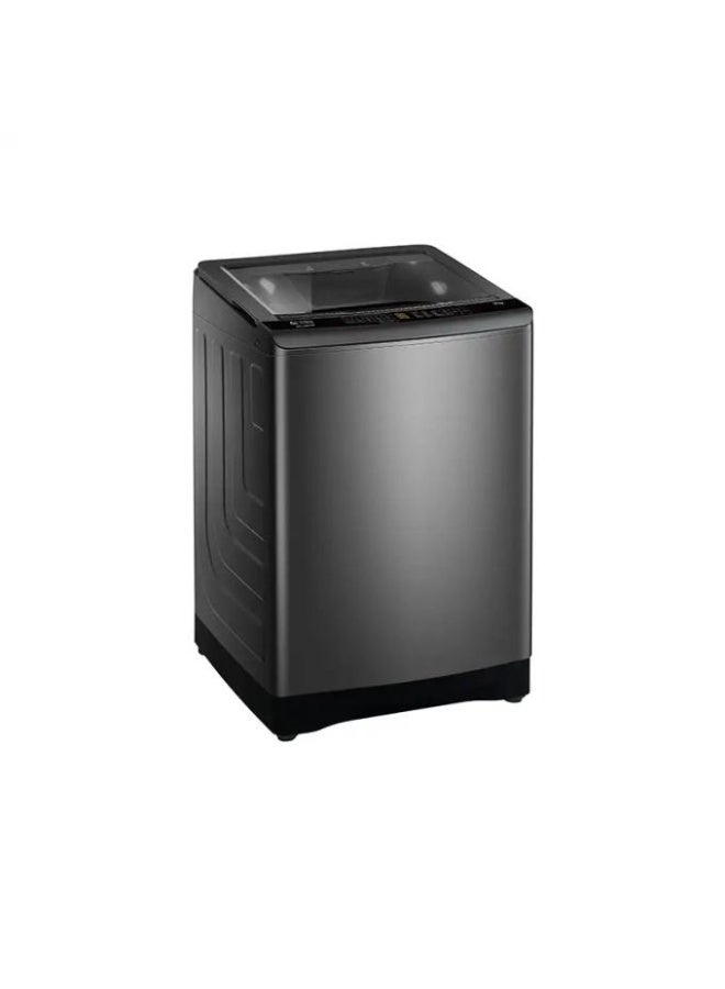 جنرال سوبريم غسالة اوتوماتيك تعبئه علوية 14 كيلو، 9 برنامج , محرك الدفع المباشر، حوض وسائدي, فضي غامق, GSTL14X27SH - Image 2