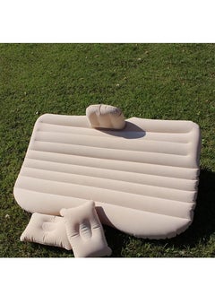 DubaiGallery Multifunctional Inflatable Car Mattress, Car Inflation Bed, Travel Air Bed Camping Car Back Seat,with Repair Pad,Air Pump for Travel  - Image 1