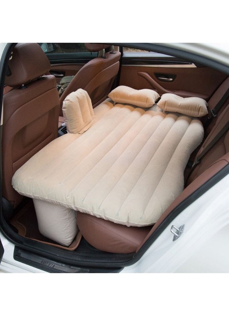 DubaiGallery Multifunctional Inflatable Car Mattress, Car Inflation Bed, Travel Air Bed Camping Car Back Seat,with Repair Pad,Air Pump for Travel  - Image 2