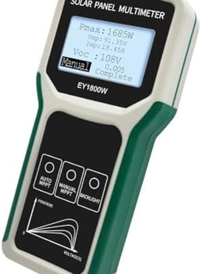 EY 1800W Solar Panel Tester Multimeter LCD Display 20 120V Voltage 0 60A Current - Image 2