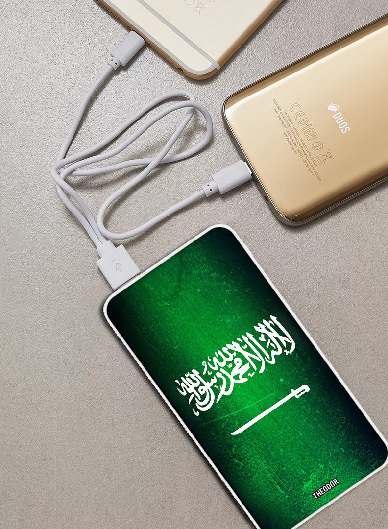 Theodor 10,000 mAh Super Fast Charging Ultra Compact Power Bank with Quick Charge & Power Delivery, Portable Charger For iPhone and Android sign - Image 2