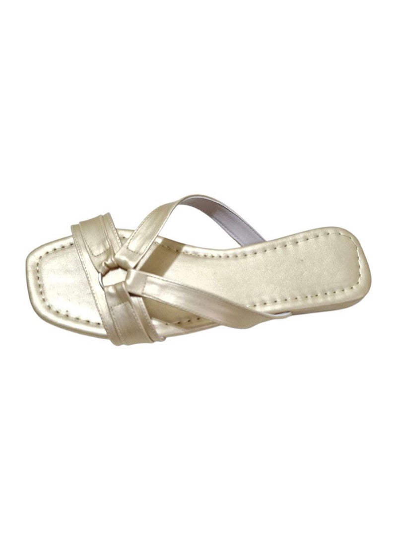 Karisma Flat Simple Design Strappy Slippers - Image 3