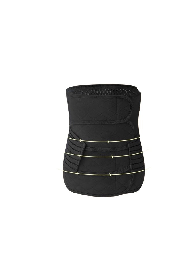 Waist Binding Postpartum Support Belt For Natural And Cesarean Delivery, Dual-use Abdominal Binder For All Seasons, Special For Pregnant Women, 4-piece Postpartum Belly Band