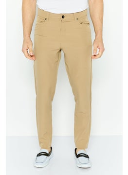 Men Slim Fit Plain Chino Pants, Khaki - pzsku/Z6E2321D4F58C89B3D524Z/45/_/1737642507/f586ed7d-8370-4a3d-89d1-eb1c45caa6cd