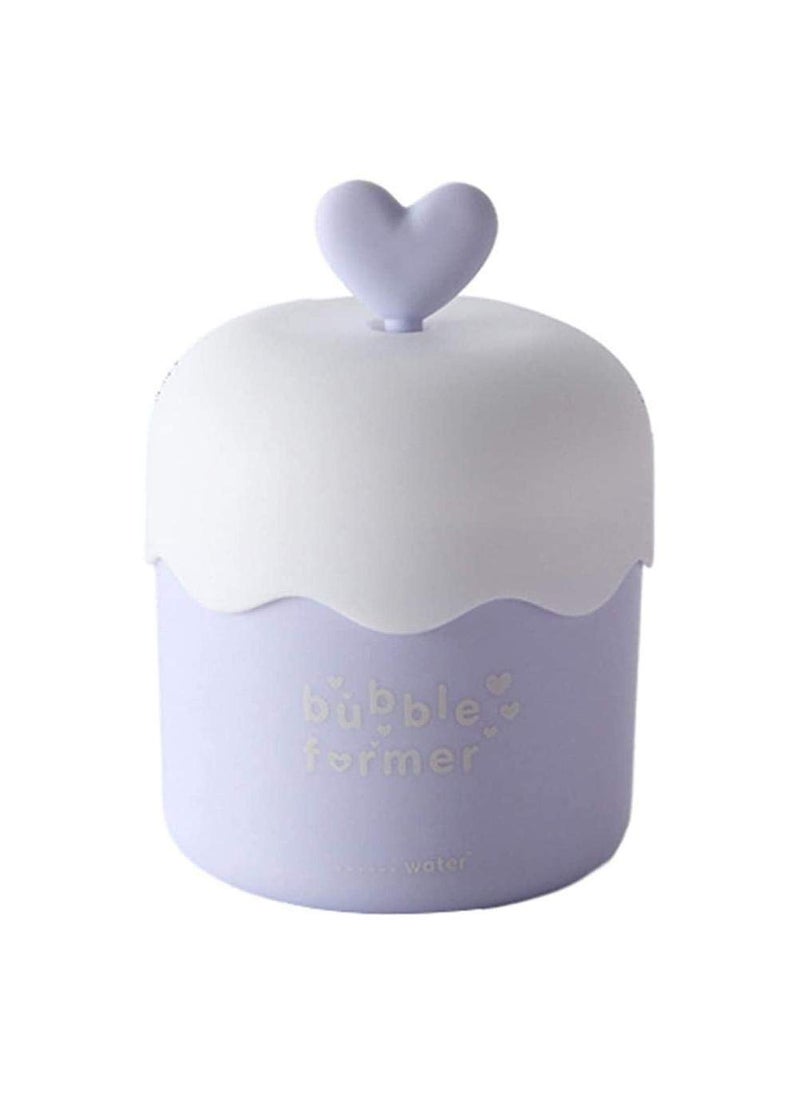 Ejoyous Ejoyous Face Wash Foam Maker Cute Bubble Maker For Whip Cleanser Facial Cleanser Rich Cream Foam Maker Cup Skincare Tools for Deep Face Wash Ideal for Home Travel blue 