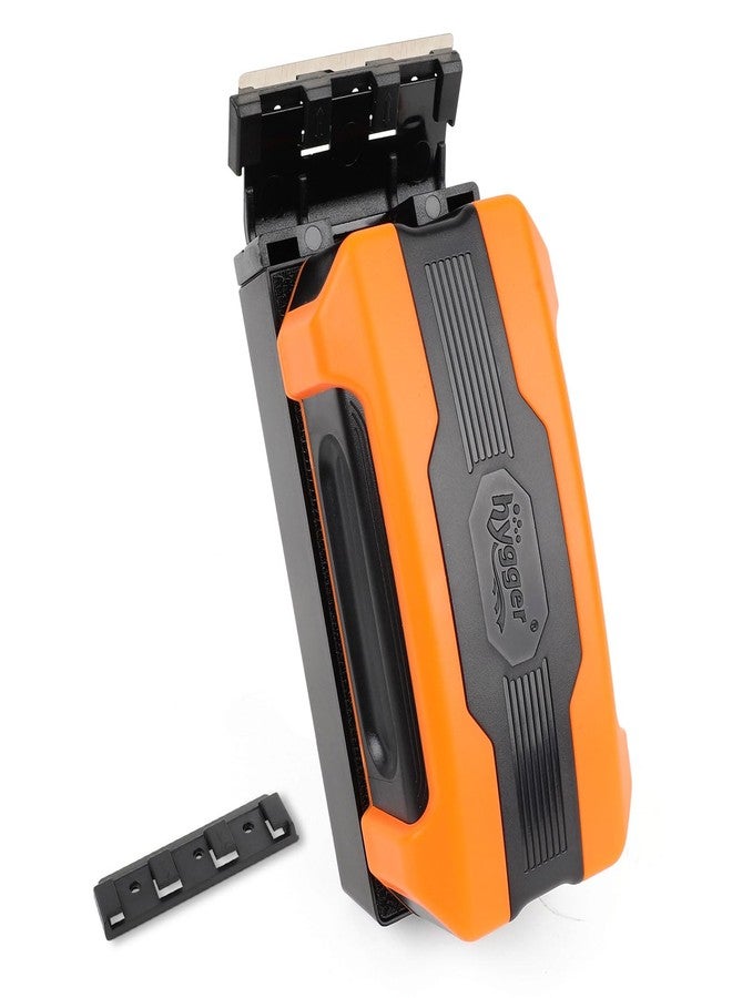 hygger Aquarium Magnetic Brush, Fish Tank Glass Algae Scrubber with Detachable Stainless Steel and Plastic Scraper, Magnetic Fish Tank Cleaner for Glass/Acrylic Fish Tank - Image 1